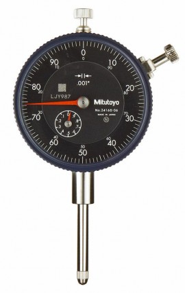 Mitutoyo 2415AB Dial Indicator, imperial, 0 to 0.5&amp;quot;-