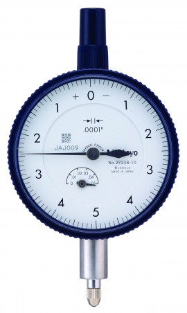 Mitutoyo 2923A-10 Series 2 Standard Dial Indicator with Lug, 0.05&amp;quot;, SAE-