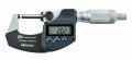 Mitutoyo 293-244-32 Coolant Proof Micrometer with ratchet thimble, 0 to 25 mm, 0.001 mm-