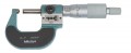 Mitutoyo 295-153 Series 295 Mechanical Micrometer with Spherical Face, 0 to 1&amp;quot;, SAE-