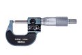 Mitutoyo 295-215 Series 295 Mechanical Micrometer with spherical face, 0 to 25 mm, metric-