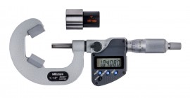 Mitutoyo 314-353-32 Series 314 Digital V-Anvil Micrometer for 3-Flute Cutting Heads, 1 to 1.6&amp;quot;-