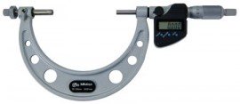 Mitutoyo 324-254-32 Series 324 Interchangeable Ball Anvil-Type Gear Tooth Micrometer, 75 to 100 mm-
