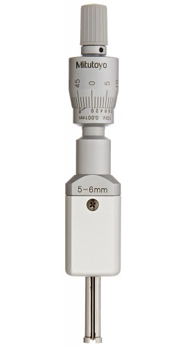 Mitutoyo 368-005 Holtest Inside Micrometer, 2-point, 5 to 6 mm-