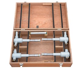 Mitutoyo 368-915 Holtest Micrometer Set, 3-point, 100 to 200 mm-