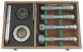 Mitutoyo 368-918 3-Point Internal Micrometer Kit, 0.8 to 2" (20.32 to 50.8 mm)-