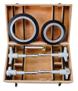 Mitutoyo 368-998 Holtest Micrometer Set, type II, 4 to 8"-