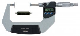 Mitutoyo 369-252-32 Series 369 Digimatic Disk Micrometer with Non-Rotating Spindle, 50 to 75 mm-