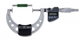 Mitutoyo 369-353-32 Series 369 Digimatic Disk Micrometer with Non-Rotating Spindle, 3 to 4&amp;quot;-