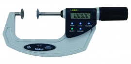 Mitutoyo 369-422-22 Digital Disk Micrometer QuickMike, 1 to 2.2&amp;quot;, inch/metric-