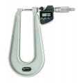 Mitutoyo 389-271-32 Series 389 Sheet Metal Digital Micrometer, 0 to 25 mm, 160 mm Throat-