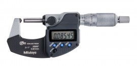 Mitutoyo 395-351-32 Series 395 Spherical Face Digital Micrometer, 0 to 1&amp;quot;-