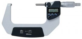 Mitutoyo 395-374-32 Series 395 Spherical Face Digital Micrometer, 3 to 4&amp;quot;-