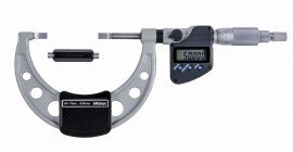 Mitutoyo 422-233-32 Digimatic Blade Micrometer, 75 to 100 mm, Type A-