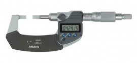 Mitutoyo 422-360-32 Digital Blade Micrometer, 0 to 1" (0 to 25.4 mm), type B-