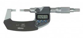 Mitutoyo 422-360-32 Digital Blade Micrometer, 0 to 1" (0 to 25.4 mm), type B-