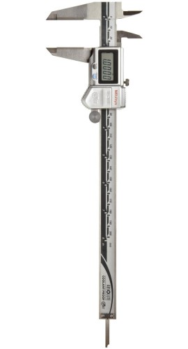 Mitutoyo 500-738-20 ABSOLUTE Coolant Proof IP67 Digimatic Caliper, 0 to 8&amp;quot;, OD &amp; ID Carbide Jaws, SPC Output-