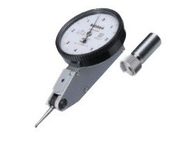 Mitutoyo 513-403-10E Series 513 Horizontal Type Dial Test Indicator, 0 to 0.008&amp;quot;, basic set-