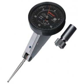 Mitutoyo 513-446-16T Horizontal Dial Test Indicator, Tilted Full Set, 0.06" Range-