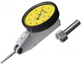 Mitutoyo 513-478-10E Horizontal Dial Test Indicator, Basic Standard Set, 0.5mm-