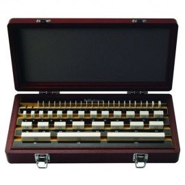 Mitutoyo 516-340-26 Metric Gauge Block Rectangular Ceramic Set, grade AS-2-
