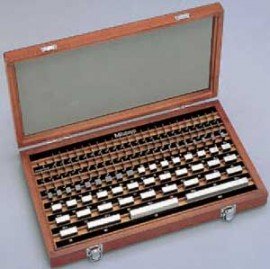 Mitutoyo 516-355-26 Metric Gauge Block Rectangular Ceramic Set, 56, grade AS-1-