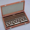 Mitutoyo 516-355-26 Metric Gauge Block Rectangular Ceramic Set, 56, grade AS-1-