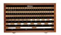 Mitutoyo 516-549-56 Imperial Gauge Block Rectangular Steel Set, grade K-