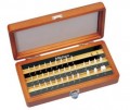 Mitutoyo 516-558-56 Imperial Gauge Block Rectangular Ceramic Set, 35, grade K-