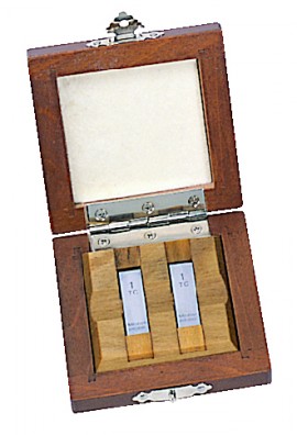 Mitutoyo 516-809-26 Imperial Gauge Block Rectangular Steel Set, 2, grade-0-