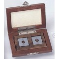 Mitutoyo 516-827-26 Imperial Gauge Block Square Carbide Set, 2, grade-AS-1-