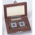 Mitutoyo 516-845-26 Imperial Gauge Block Square Ceramic Set, 2, grade AS-1-