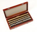 Mitutoyo 516-902-11 Inch Gauge Block Steel Set, 81, grade 0-