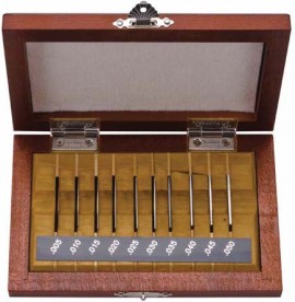 Mitutoyo 516-902-26 Rectangular Gauge Block Kit, 81 pieces, steel-