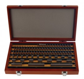 Mitutoyo 516-903-26 Inch Gauge Block Steel Set, 8, grade AS-1-