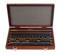 Mitutoyo 516-947-26 Metric Gauge Block Rectangular Steel Set, 87, grade AS-1-