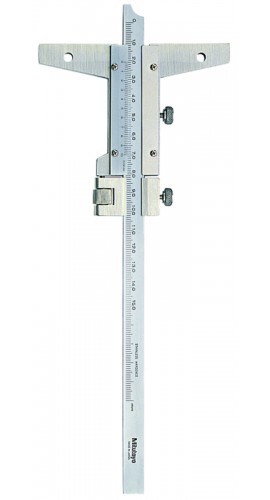 Mitutoyo 527-101 Vernier Depth Gauge, 0-150mm Range, 0.02mm Vernier Reading-