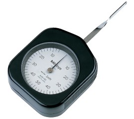 Mitutoyo 546-139 Peak-Hold Dial Tension Gauge, 0.6 to 5 N Measuring Force-