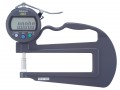 Mitutoyo 547-320A Series 547 Digital Flat Anvil Thickness Gauge, 0 to 0.4"-