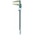 Mitutoyo 550-341-10 Digimatic Calliper, Nib Style Jaws, 0(.4)-12&quot;, 0.0005&quot;/0(10)-300mm, 0.01mm, SPC-