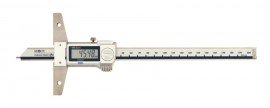 Mitutoyo 571-311-20 Digital ABS Depth Gauge, 0 to 6&quot; / 0 to 150 mm, pin type-