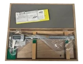 Mitutoyo 573-604-20 Digital ABS Offset Caliper, 0 to 300 mm, thumb roller-
