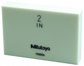 Mitutoyo 613202-531 Gauge Block Rectangular Ceramic Individual 2 Grade 0 Imperial-
