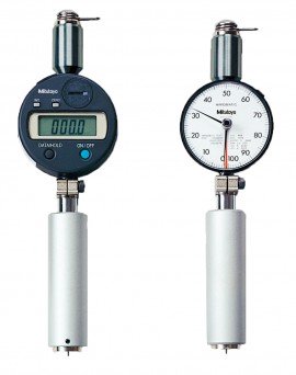Mitutoyo 811-337-10 Hardmatic HH-300 Series 811 Dial Durometer for rubber and plastics, shore D, compact-