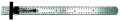 Mitutoyo 950-301 Pocket Steel Rule, 6"-