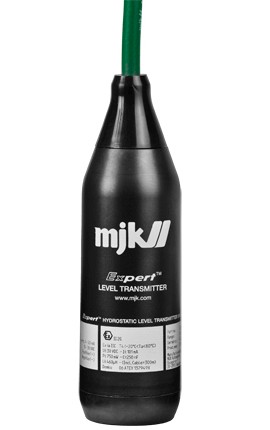 MJK 209923-50 Expert 3400 Hydrostatic Level Transmitter, 0 to 10', 50' cable-