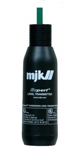 MJK 209993-100 Expert 3400 Hydrostatic Level Transmitter with 1&amp;quot; NPT thread, 0 to 10&#039;, 100&#039; cable-