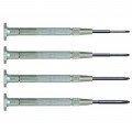 Moody Tools 58-0238 Phillips Screwdriver Set, 5-piece, steel handle-