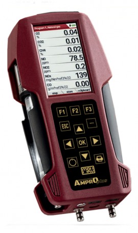 MRU Ampro Plus Analyzer Kit with printer, O&lt;sub&gt;2&lt;/sub&gt;/CO-