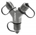 NAVAC F1029 Rapid-Y Recovery Fitting, 2 x &amp;frac38;&quot; male to 1 x ¼&quot; female-